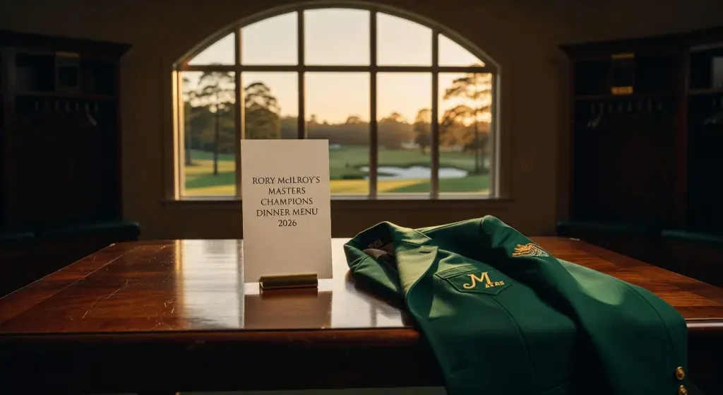 Rory McIlroy unveils menu for 2026 Masters Champions Dinner