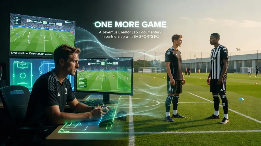 Juventus and EA SPORTS FC Document Ollelito's Journey Between Gaming and Football