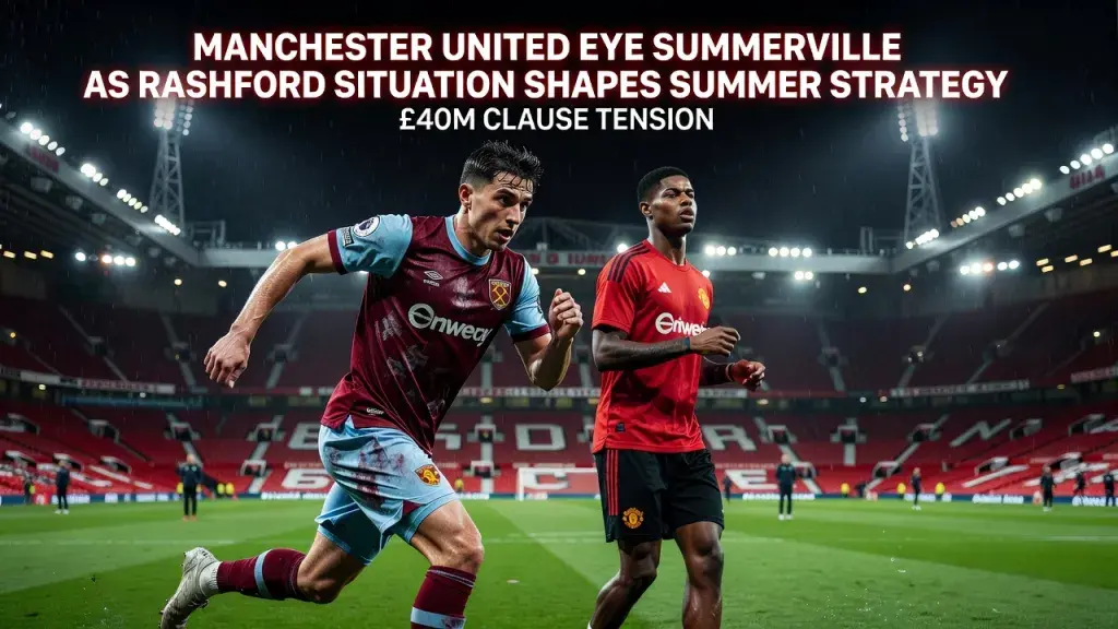 Manchester United Eye Summerville as Rashford Situation Shapes Summer Strategy